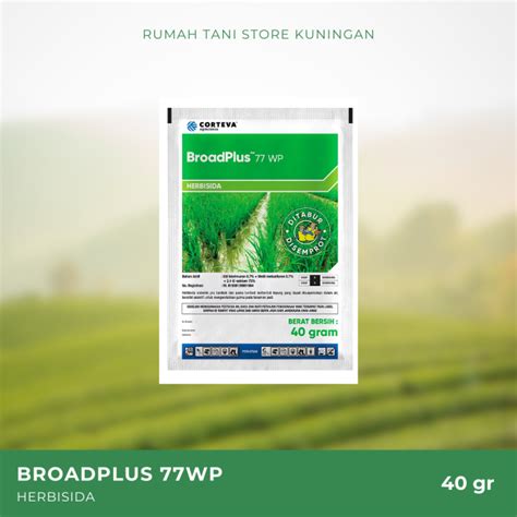 Herbisida Broadplus Wp Pembasmi Rumput Dan Gulma Gr Lazada