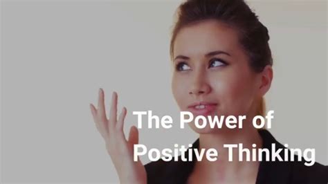 Unlock The Power Of Positive Thinking Youtube