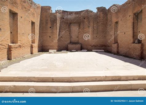 Unearthed City Of Pompeii Stock Photo Image Of Attraction 164352954