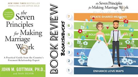 The Seven Principles For Making Marriage Work By John M Gottman And