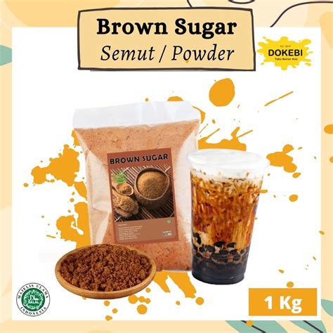 Jual Gula Palem Semut 1 Kg Brown Sugar Brown Sugar Bubuk Premium