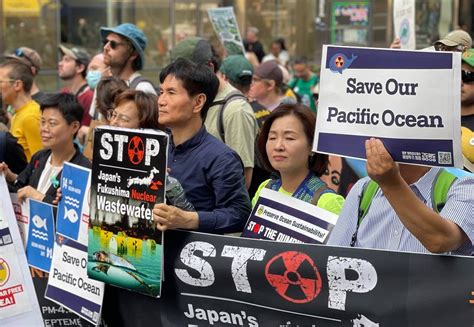 Thousands Protest Around The World Against Japan S Nuclear Waste