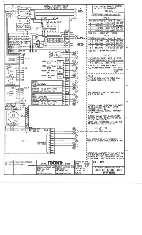 rotork mov wiring diagram