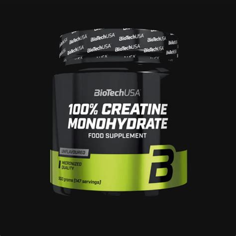 100 CREATINE MONOHYDRATE BIOTECH USA 300G MyFitnessBar