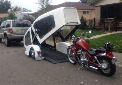 Enclosed Motorcycle Or Camping Trailer 2500 Denver Motorcycle Trailer