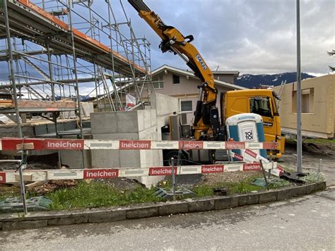 Elementbau EFH Wydenstrasse Unterägeri Hürlimann Holzbau AG