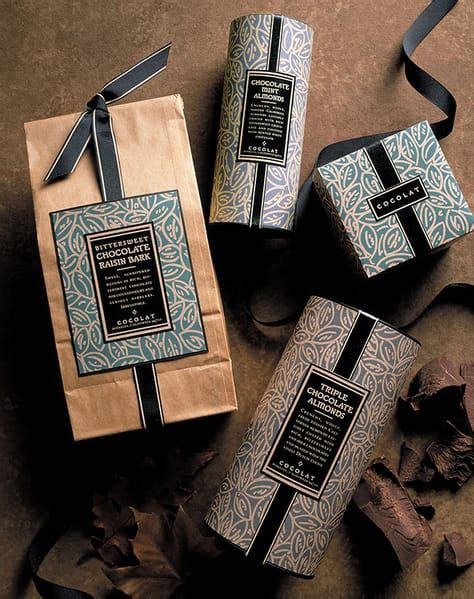 Elegant Chocolate Packaging Design