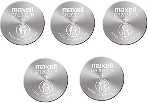 Amazon Maxell Micro Lithium Cell CR2032 Pack Of 5 Batteries