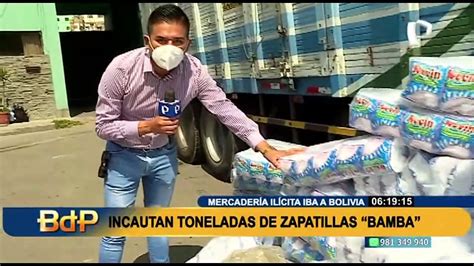 Golpe a la fabricación de zapatillas bamba incautan mercadería