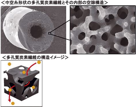 東レが世界初のナノサイズ連続空隙構造の多孔質炭素繊維 電波新聞デジタル