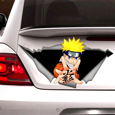 Adesivo Decorativo engraçado criativo Carro naruto Elo7