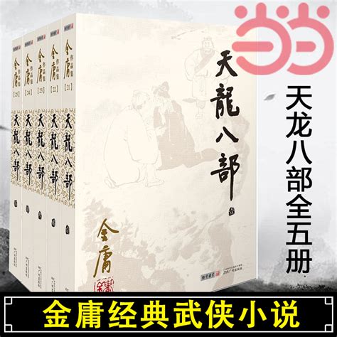 金庸作品集（彩图平装旧版）金庸全集21－25－天龙八部全五册虎窝淘