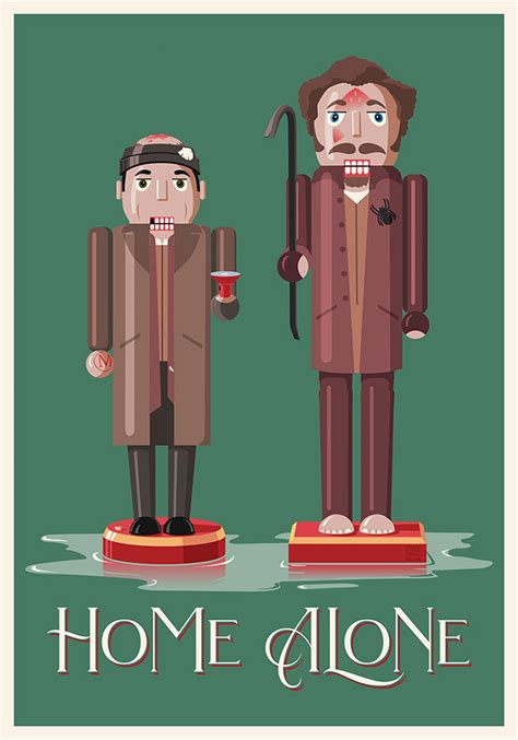 Home Alone by Steve Thomas - Home of the Alternative Movie Poster -AMP-