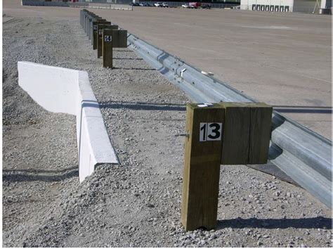 Inch Tall Midwest Guardrail System For Long Span Culvert Roadside