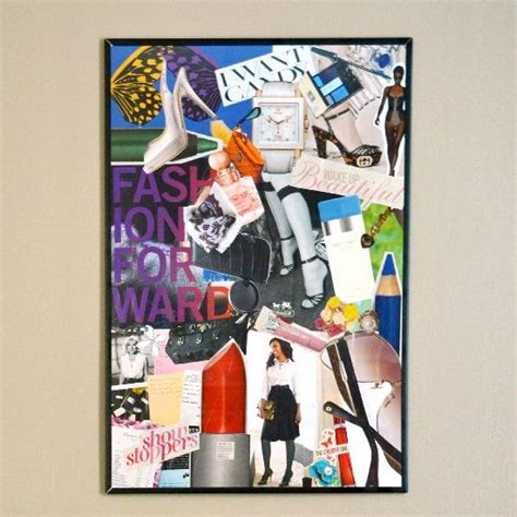 Create Colorful Wall Art From Your Old Magazines Magazine Collage