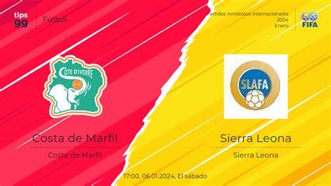 Costa De Marfil Vs Sierra Leona El 06 01 2024 Cuotas De Apuestas