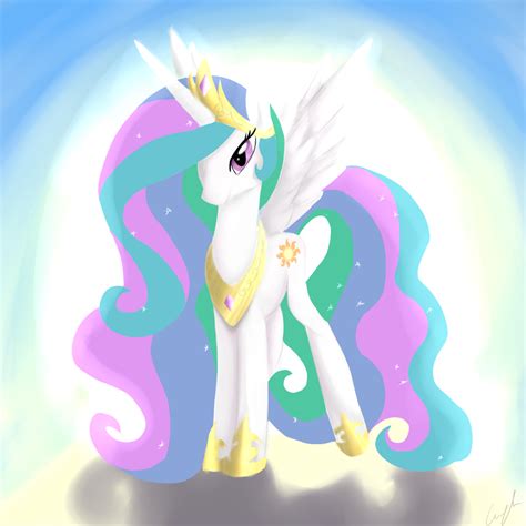 MLP Princess Celestia Fan Art