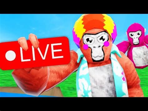 Gorilla Tag LivePlaying With Viewers Tag Minigames And MoreRoad To