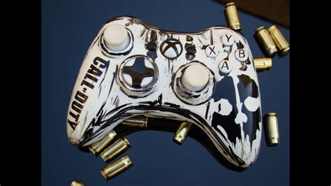 Xbox 360 Rare Limited Edition Custom Controller Call Of Duty For Sale