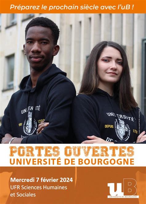 Journée Porte Ouverte Jpo à Lufr Des Sciences Humaines Ufr