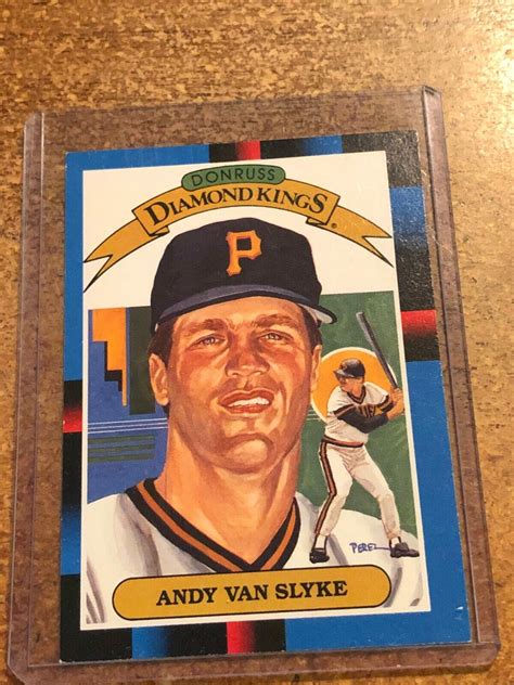 Donruss Baseball Diamond Kings Andy Van Slyke Ebay