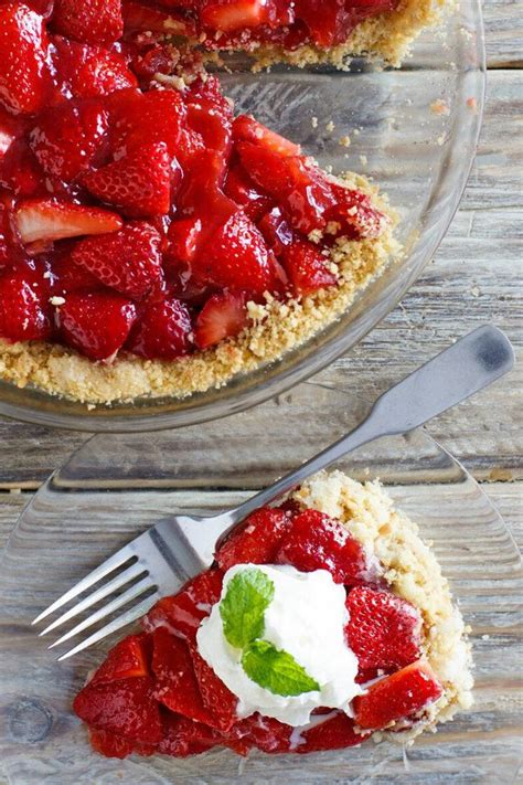 Fresh Strawberry Pie Recipe Girl