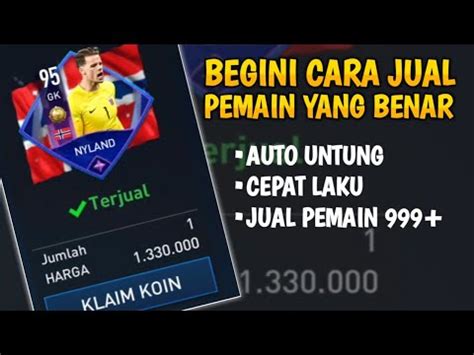 AWAS SALAHCara Jual Pemain Yang Benar Supaya Cepat Laku Untung Dan