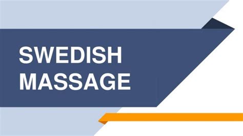 Ppt Swedish Massage Powerpoint Presentation Free Download Id 11592685