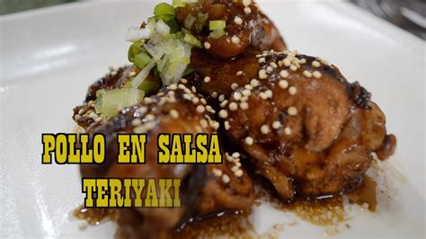 Pollo En Salsa Teriyaki ¿cómo Hacer Pollo En Salsa Teriyaki Receta Cocine Con Tuti Youtube