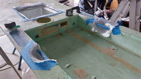 DIY MICRO SKIFF PART 3 FIBERGLASSING The Casting Deck YouTube