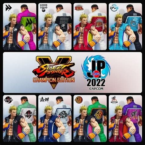 Street Fighter V Sfl Pro Jp Complete Team Costume Packs Deku