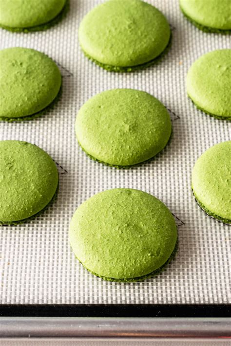 Vegan Matcha Macarons Pies And Tacos