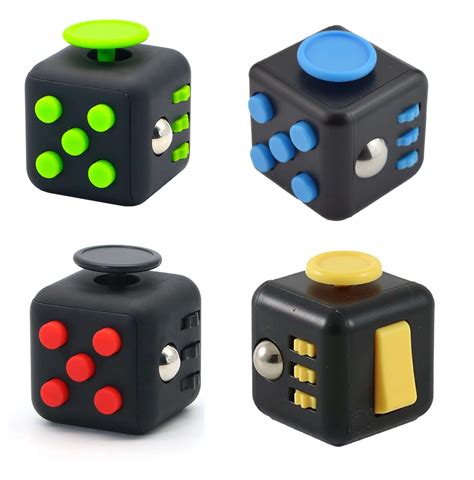 Wholsale Fidget Toy Cube Toy With 6 Functions