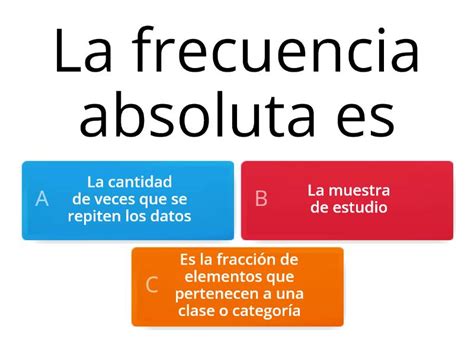 Tablas De Frecuencias 2 Cuestionario