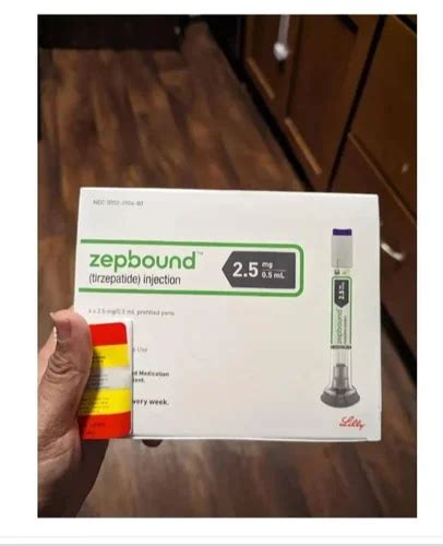 Zepbound Tirzepatide 7 5mg At Rs 10000 Vial In Bengaluru ID