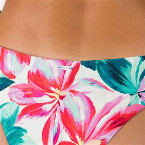 Spodní díl Rip Curl Bliss Bloom Floral Skimpy Revo Bikini 3262 blue and