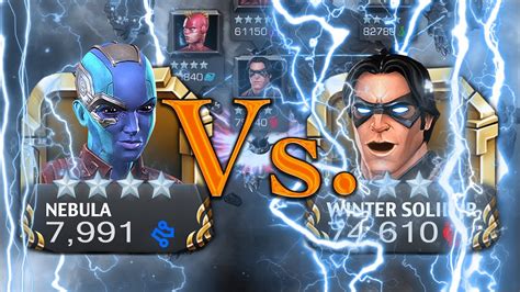 Nebula Vs Rol Winter Soldier Welcome To The Shockfest Marvel Contest Of Champions Youtube