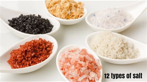 Know The 12 Types Of Salt And Each Uses Youtube