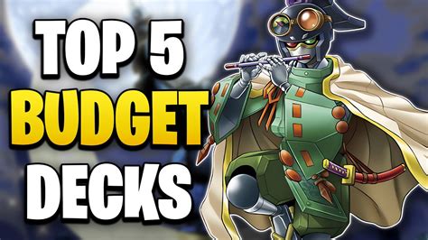 Top Best Budget Yugioh Decks Post Phni Youtube