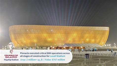 Lusail Stadium Constructing Certainty With Bim Technology Pinnacle