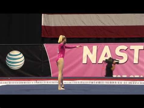 Carly Bauman Floor Exercise 2015 Nastia Liukin Cup Video Dailymotion