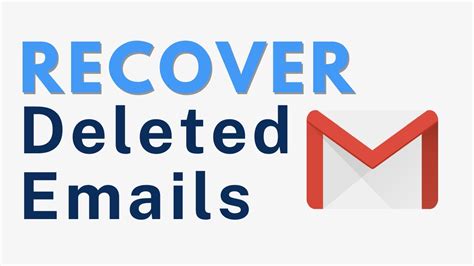 How To Recover Permanently Deleted Email On Gmail Youtube