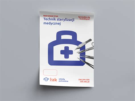 Technik Sterylizacji Medycznej Reklama Kierunku On Behance