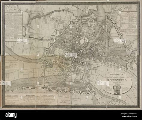 KOENIGSBERG MAP, MAP of KOENIGSBERG, Königsberg Map, Map of Königsberg ...