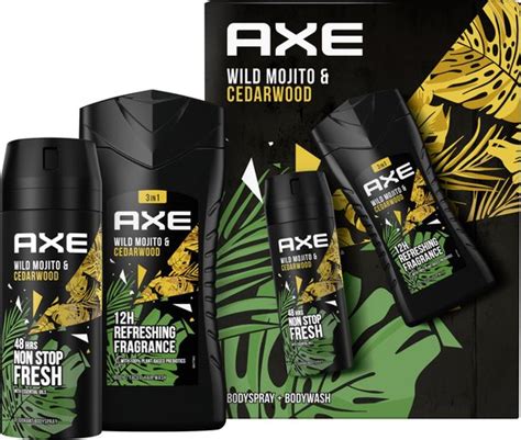 Axe Duo Geschenkset Wild Mojito Cedarwood Met De Deodorant