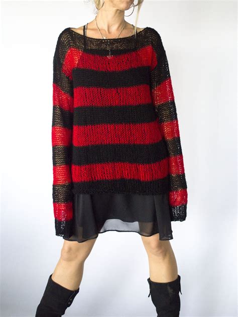 This Item Is Unavailable Etsy Grunge Dress Mohair Sweater Striped