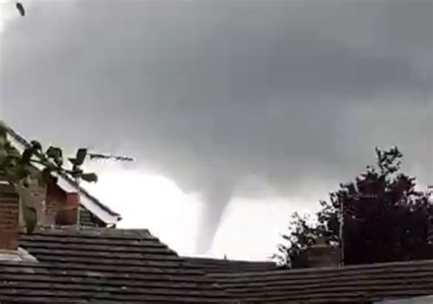 Impressive Funnel Clouds Spotted Across The Uk