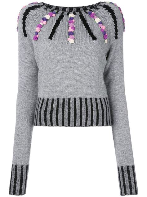 20 Embroidered Sweaters You Need For Fall Who What Wear Uk