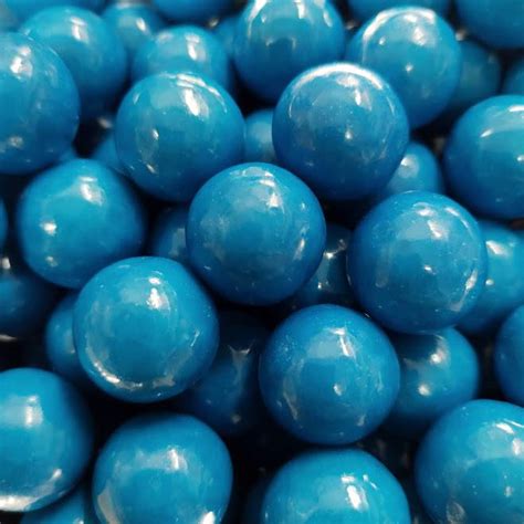 Zed Candy Blue Raspberry Gumballs Bubble Gum Ball Sweets