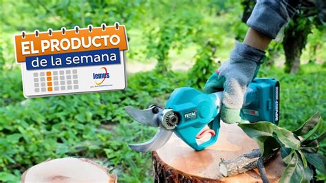 El Producto de la Semana Podadora Manual Inalámbrica Total Tools